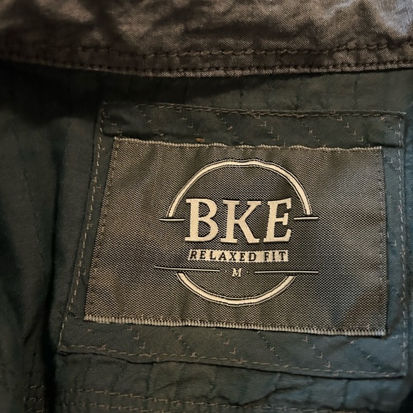 BKE relaxed fit pearl snap western shirt size M - Picture 9 of 12